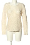Vorschaubild 1 von H&M Grobstrickpullover creme Größe 36