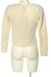Vorschaubild 2 von H&M Grobstrickpullover wollweiß Größe 34
