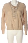 Vorschaubild 1 von H&M Grobstrickpullover nude Größe 38