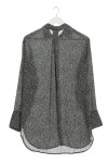 Vorschaubild 2 von H&M Hemdblusenkleid Oversized Mini schwarz-weiß Gr. 34