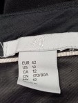 Vorschaubild 3 von H&M High Waist Röcke schwarz Größe 42