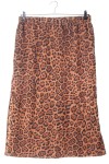 Vorschaubild 1 von H&M High Waist A-Linienrock Leo Muster braun-schwarz Gr. 38