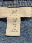Vorschaubild 3 von H&M Jeanshemden blau Größe 38