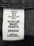 Vorschaubild 5 von H&M Jeansshorts schwarz Größe 38