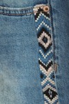Vorschaubild 3 von H&M Jeansshorts Damen Gr. 38 blau Washed Used-Look