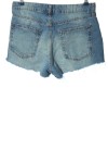 Vorschaubild 2 von H&M Jeansshorts Damen Gr. 38 blau Washed Used-Look