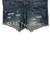 Vorschaubild 1 von H&M Jeansshorts blau Washed Used-Look Größe 36