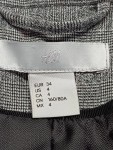 Vorschaubild 3 von H&M Kurz-Blazer hellgrau Größe 34