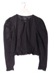 Vorschaubild 2 von H&M Kurzarm-Blusen schwarz Größe 36