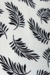 Vorschaubild 3 von H&M Kurzarm-Bluse weiß-schwarz Gr. 36 Viskose