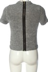 Vorschaubild 2 von H&M Kurzarmpullover hellgrau Größe 34