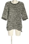 Vorschaubild 1 von H&M Kurzarmpullover weiß Größe 34