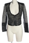 Vorschaubild 1 von H&M Kurzjacken schwarz Größe 34