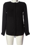 Vorschaubild 1 von H&M Langarm-Blusen schwarz Größe 34
