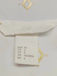 Vorschaubild 3 von H&M Langarm-Blusen weiß Größe 34