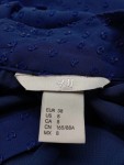 Vorschaubild 3 von H&M Langarm-Blusen blau Größe 38