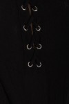 Vorschaubild 3 von H&M Langarm-Blusen schwarz Größe 34