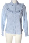 Vorschaubild 1 von H&M Langarmhemden blau Größe 36