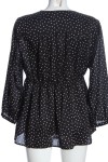 Vorschaubild 2 von H&M Langarm-Blusen blau Größe 40