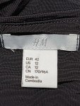 Vorschaubild 3 von H&M Minikleider schwarz Größe 42