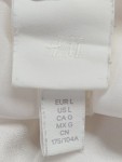 Vorschaubild 3 von H&M Oversized Blusen weiß Größe 40