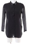Vorschaubild 1 von H&M Oversized Blusen schwarz Größe 34