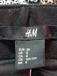 Vorschaubild 3 von H&M Röhrenhosen silberfarben Größe 38