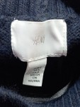 Vorschaubild 3 von H&M Rollkragenpullover dunkelblau Größe 36
