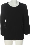 Vorschaubild 1 von H&M Bluse schwarz Zopfmuster Viskose Größe 40