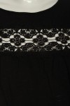 Vorschaubild 3 von H&M Spitzenblusen schwarz Größe 36