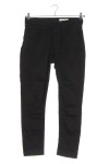 Vorschaubild 1 von H&M Damen Stretch Jeans Regular Fit schlicht schwarz Gr. 38