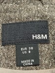Vorschaubild 3 von H&M Strickblazer hellgrau Größe 38