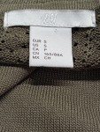 Vorschaubild 3 von H&M Strickkleider khaki Größe 36