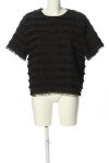 Vorschaubild 1 von H&M T-Shirt Oversized Schwarz Größe 40