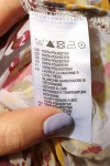 Vorschaubild 4 von H&M Bluse Transparenz abstraktes Muster braun Gr. 40