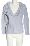 Vorschaubild 1 von H&M V-Ausschnitt-Pullover hellgrau Größe 40