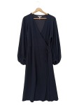 Vorschaubild 1 von H&M Wickelkleider schwarz Größe 38