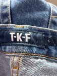 Vorschaubild 3 von TKF Jeansschlaghosen blau Größe 38
