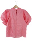 Vorschaubild 2 von Pieces Stehkragenblusen rosa Größe 38