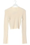 Vorschaubild 2 von Zara Strickpullover wollweiß Größe 40
