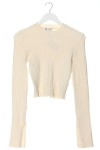 Vorschaubild 1 von Zara Strickpullover wollweiß Größe 40