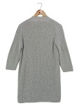 Vorschaubild 2 von Damen Strickjacke Grau Gr. 36/S Klassisch Elegant Meliert