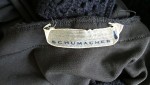 Vorschaubild 2 von Freizeitkleid Damen Schwarz Gr. 36 Spitze Uni Midikleid