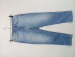 Vorschaubild 3 von Damen Jeans Straight Fit Hose Blau Gr. W26 L25 Baumwolle