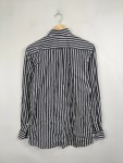 Vorschaubild 2 von Business Hemd Herren Blau Gestreift Gr. 46 S Langarm Button-Down