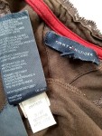 Vorschaubild 8 von Langarmshirt Braun Gr. 152 Spitze Strass Logo Casual