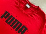 Vorschaubild 7 von Herren T-Shirt Rot Gr. 48 M Logo-Print Kurzarm Sport Freizeit