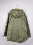 Vorschaubild 2 von Sweatjacke Damen Gr. 42 Oliv Khaki Kapuze Military