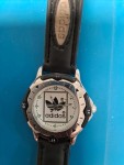 Vorschaubild 4 von Armbanduhr Herren Schwarz Lederarmband Edelstahl Logo Sportlich