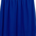 Vorschaubild 4 von A-Linienrock blau mit Schlitz Gr. 34
